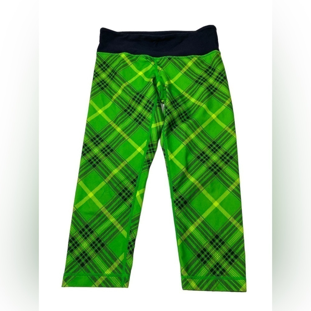 Lululemon - Vintage Y2K Plaid Tartan Cropped Wunder Unders
